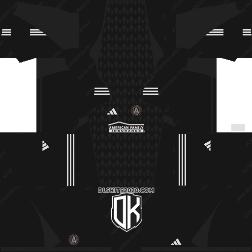 Atlanta United FC DLS Kits 2023 MLS Soccer Adidas - Dream League Soccer Kits 2019 (Goalkeeper Away)