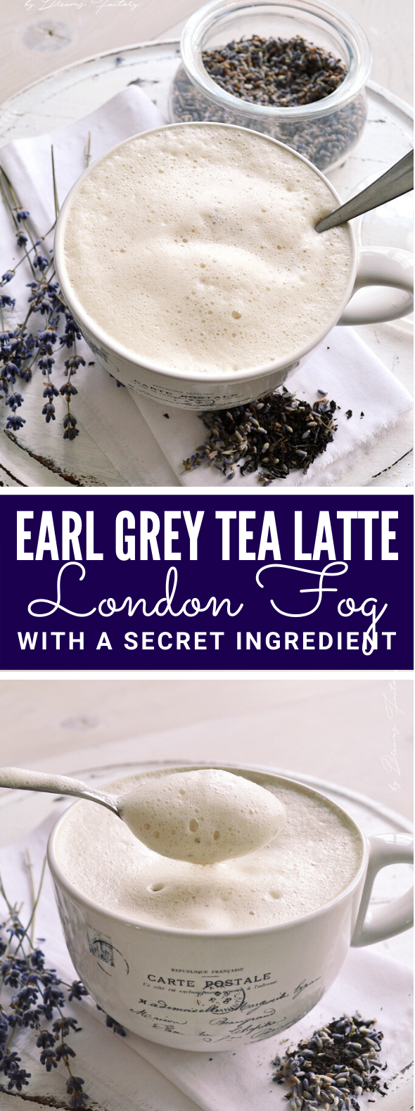 EARL GREY TEA LATTE (LONDON FOG) WITH A SECRET INGREDIENT #drinks #partydrink