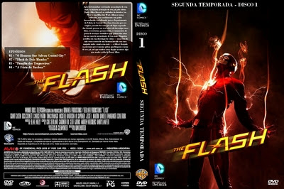 THE FLASH - 2 TEMPORADA DISCO 1 - CAPA DVD