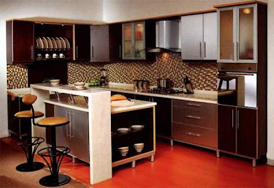 Desain Kitchen set minimalis