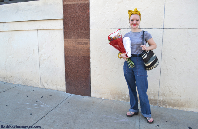 Flashback Summer: Birthday Errands - 1940s casual fashion