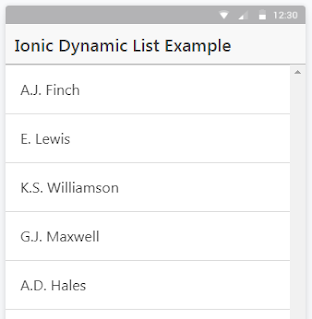 Dynamic List Items in an Ionic/AngularJS App
