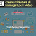 Imgen | creare miniature di immagini per i video