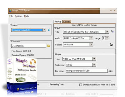 Magic DVD Ripper 5.3 - Final + Crack.