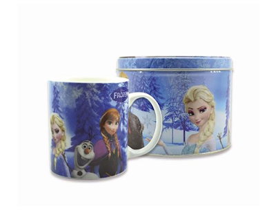 Caneca Frozen com Lata