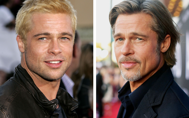 is Brad Pitt going bald