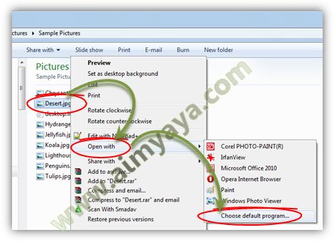 Saat melaksanakan instalasi terkadang kegiatan aplikasi yang kita install juga turut merubah a Cara Mengganti Program Aplikasi untuk Membuka File di Windows