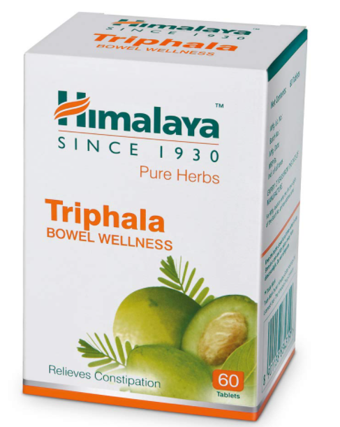 Himalaya Wellness Triphala Bowel Wellness |Relieves constipation| - 60 Tablet