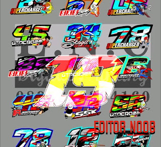 Download Kumpulan Font Racing No Star Keren Terbaru