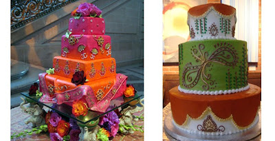 Colorful Wedding Cakes