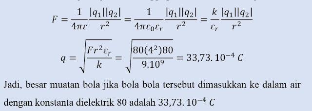 Hukum Coulomb dan Contoh Soal