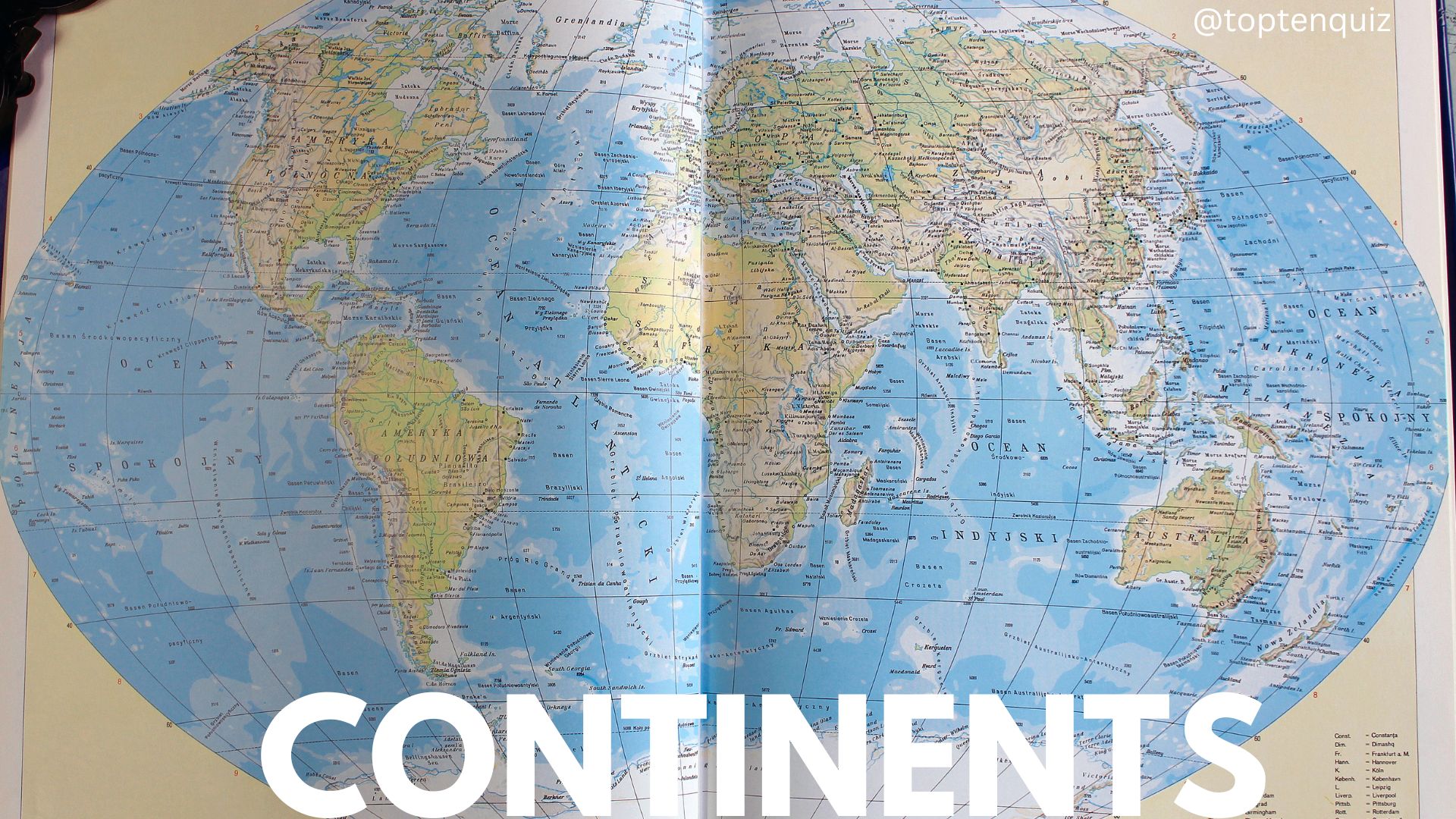 7 Continents of the World Facts