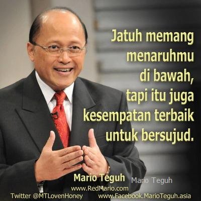 45+ Terbaru Kata Cinta Mario Teguh, Kata Cinta