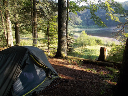 bivouac au lac de la Lauch