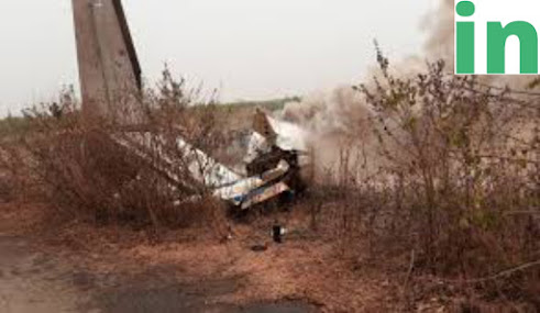 Seven dead in Nigerian military plane crash, says air force