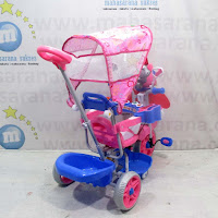 family unicorn baby tricycle