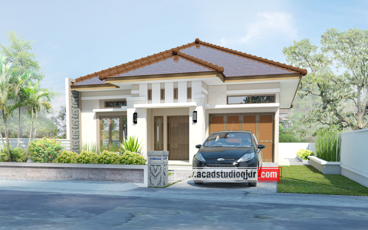 Contoh Gambar Desain Rumah  9x12 Informasi Desain dan 