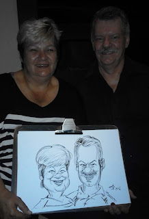 caricature artist, Johannesburg, South Africa,live caricatures