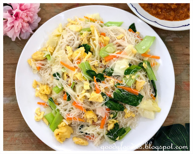 Resipi Bihun goreng putih