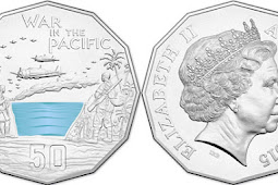 Australia 50 cents 2015 - War in the Pacific