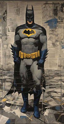 خلفية ايفون لوحة فنية باتمان ، خلفيات فخمه بجودة HD