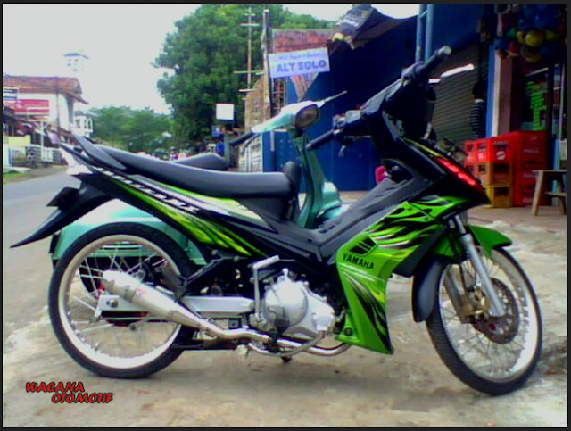 12 Gambar Modifikasi New Jupiter MX Velg Jari - Jari