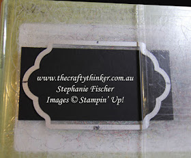 www.thecraftythinker.com.au, Cutting a tag with Lots of Labels dies, #cardmaking, #thecraftythinker, Stampin' Up Australia Demonstralia, Stephanie Fischer, Sydney NSW
