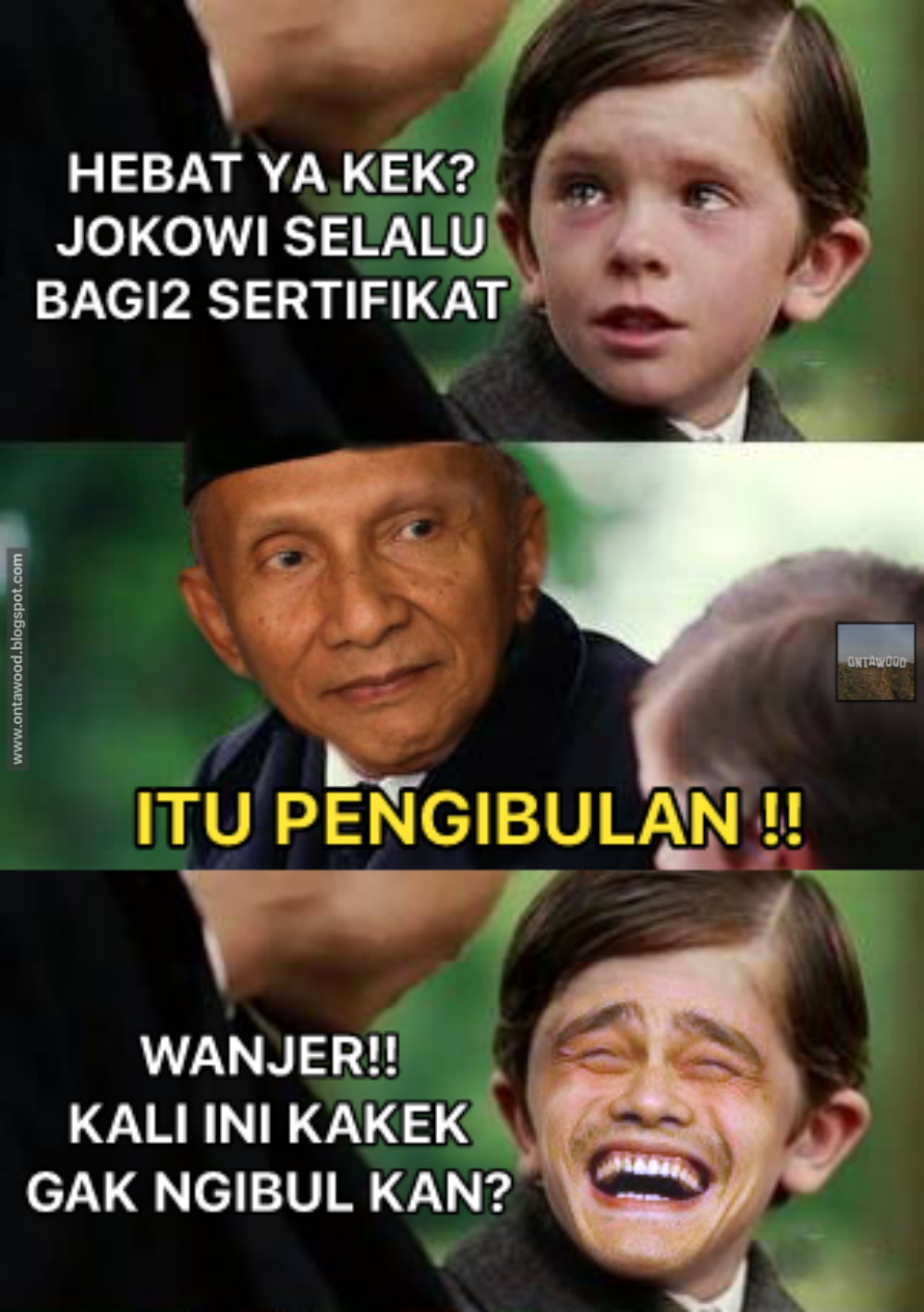 MEME AMIEN RAIS PENGIBULAN KUMPULAN MEME POLITIK INDONESIA