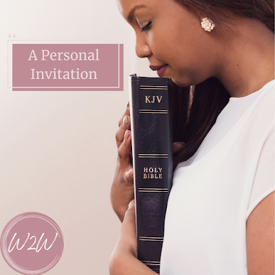 A Personal Invitation #Bible #GodsWord #Biblereading
