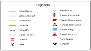 Unsur-unsur peta terlengkap