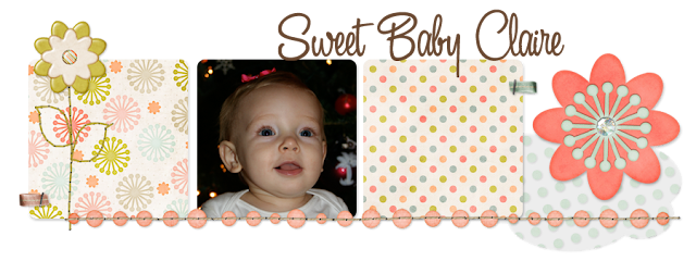 Sweet Baby Claire Blog Design