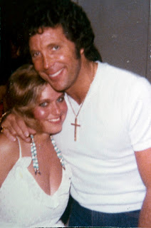 Charlotte Laws and Tom Jones in the 1980s