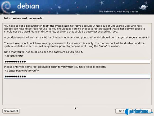 Cara Install Debian 6 Squeeze Berbasis GUI Lengkap Dengan Gambar - Feriantano.com