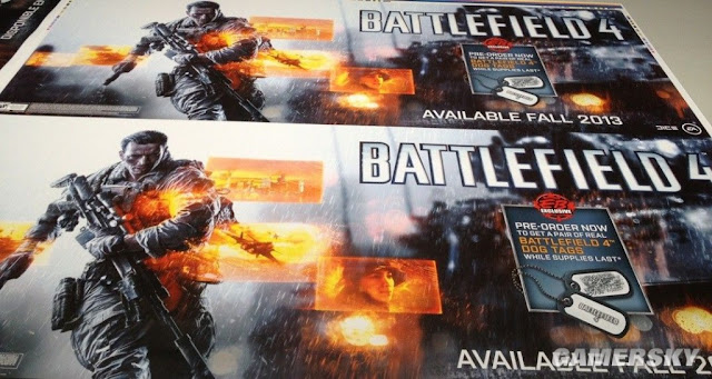 Affiche pré-commande Battlefield 4