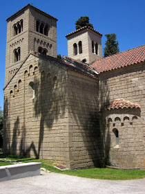 Romanesque monastery of Sant Miquel in The Poble Espanyol