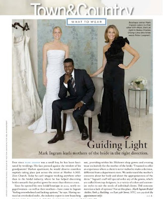 Magazine Town and country. Weddings. 2009 fall-winter.