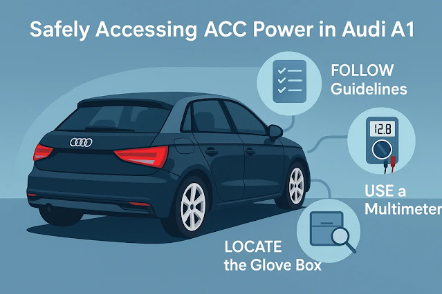 アウディA1のACC電源取り出しで失敗しないために