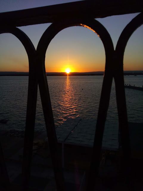 Sunset in siracusa