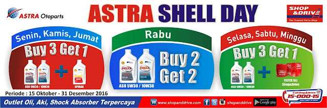 Promo akhir tahun Shop&Drive