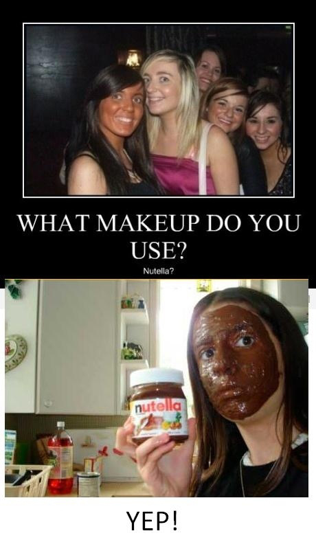 What Makeup Do You Use - Nutella?