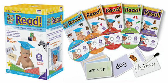 5 DVD Set Your Baby Can Read : Early Language Development System