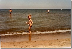 197907 Niels at Lake Michigan - Indiana Dunes