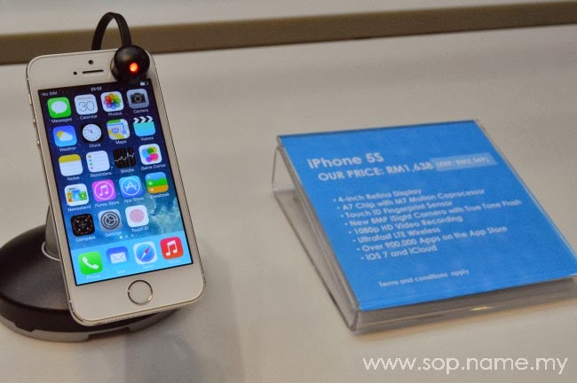 Celcom lancar iPhone 5C dan iPhone 5S