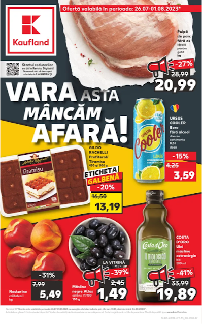 Kaufland Promotii + Catalog - Brosura 26.07 - 01.08 2023 → 500 x100 lei | Promotii Kaufland Card