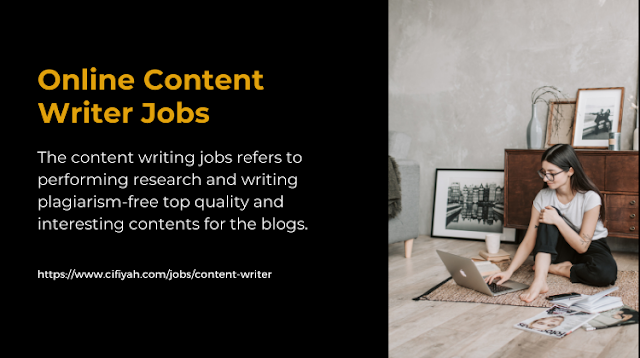 Online content writing jobs for students