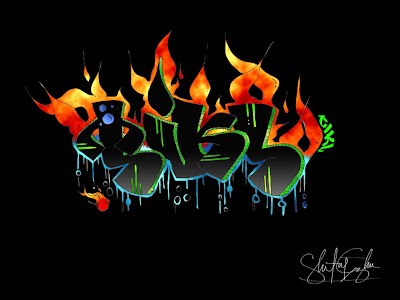 Some graffiti designs