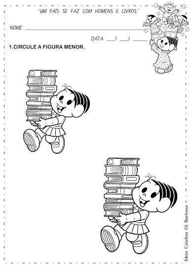 Álbum de Atividades Dia do Livro Infantil