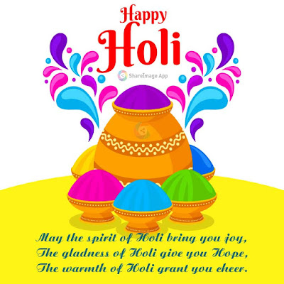 Happy Holi wishes quotes or status Images and messages