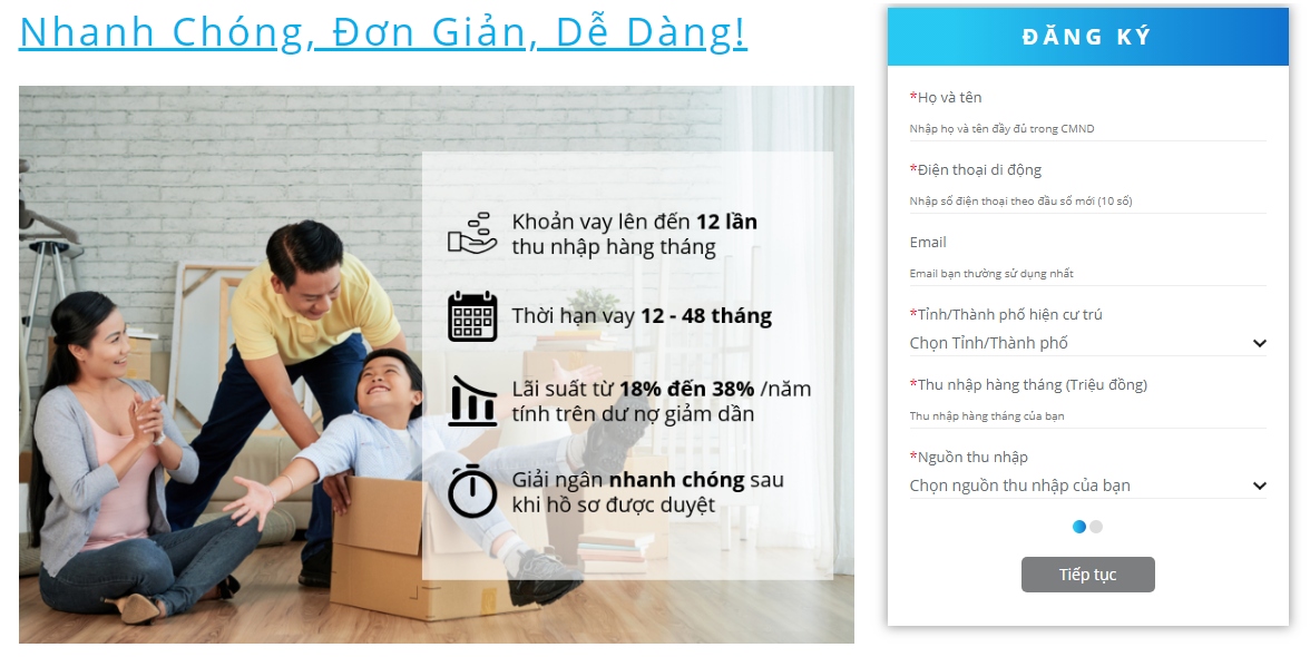 Vay tín chấp Shinhan Finance – Vay gấp 12 lần thu nhập, lãi suất từ 18%/năm