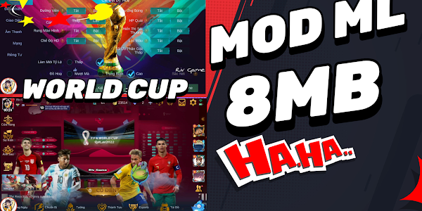 MOD GIAO DIỆN WORLD CUP 2022 MOBILE LEGENDS CỰC ĐẸP 😍